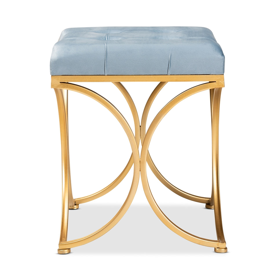 Margot art deco inspired ottoman.