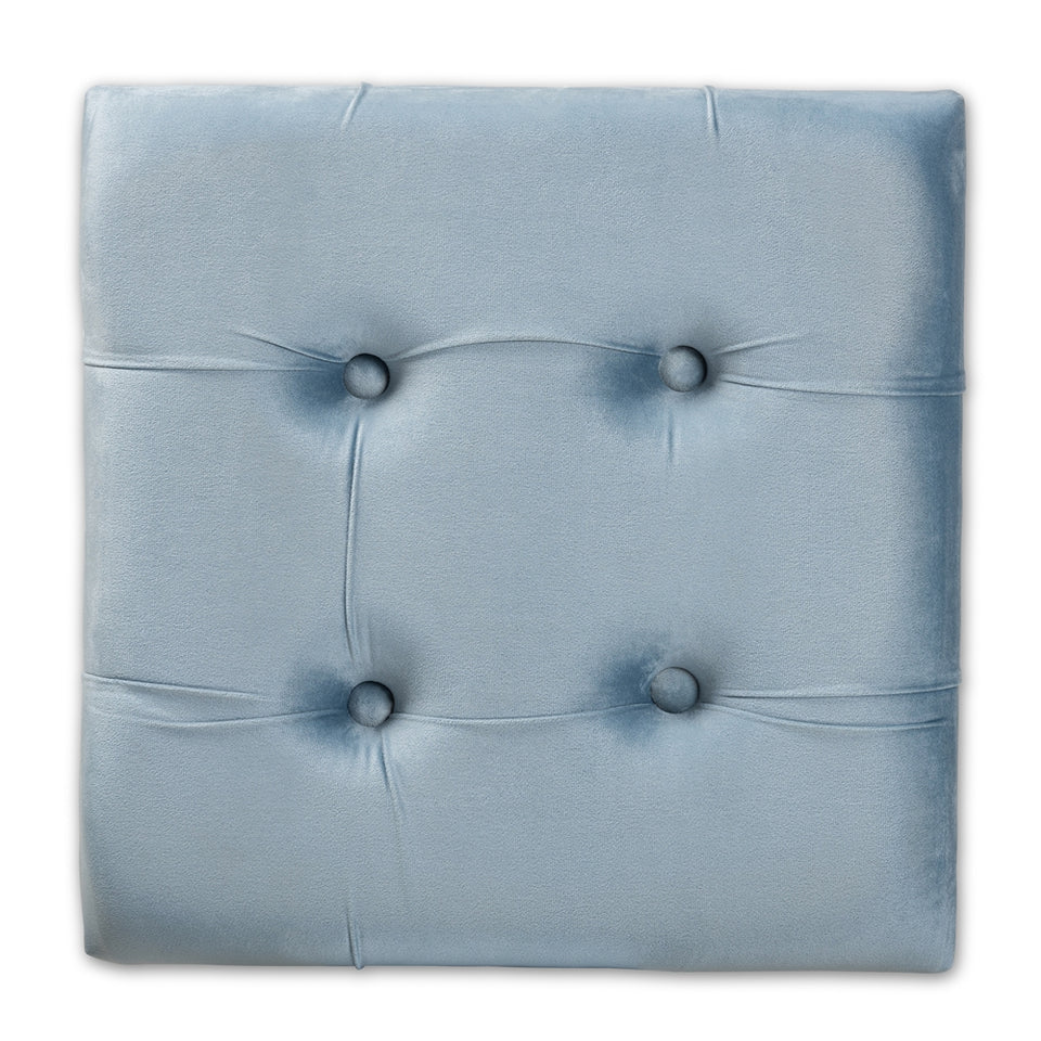 Margot art deco inspired ottoman.
