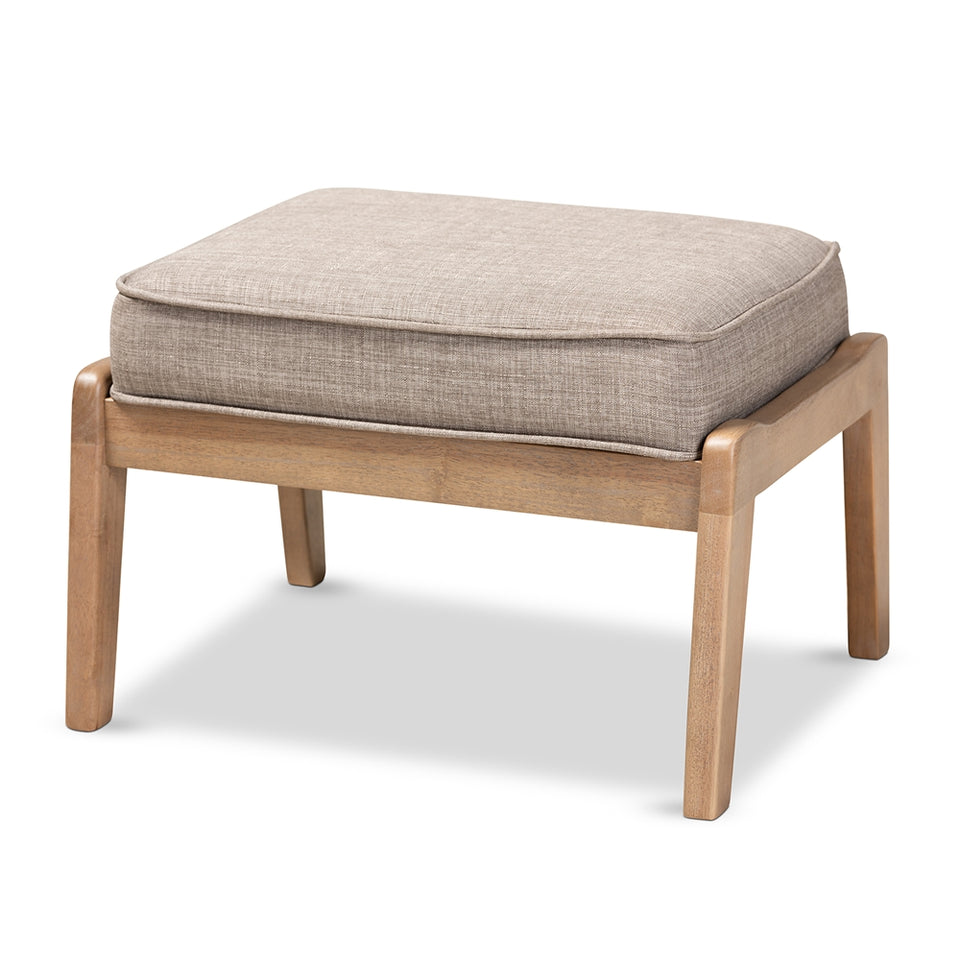 Sigrid mid-century modern ottoman.