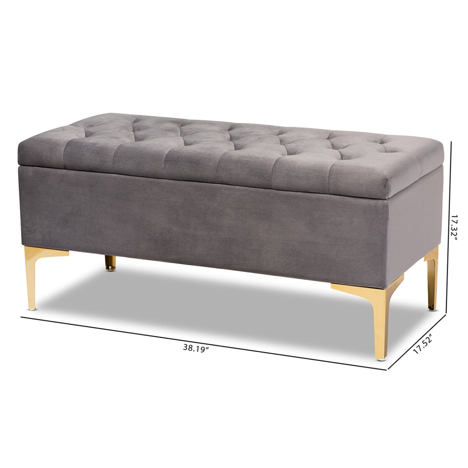 Valere storage ottoman.