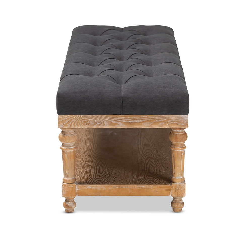 Linda storage bench.