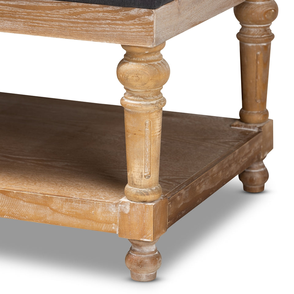 Linda storage bench.