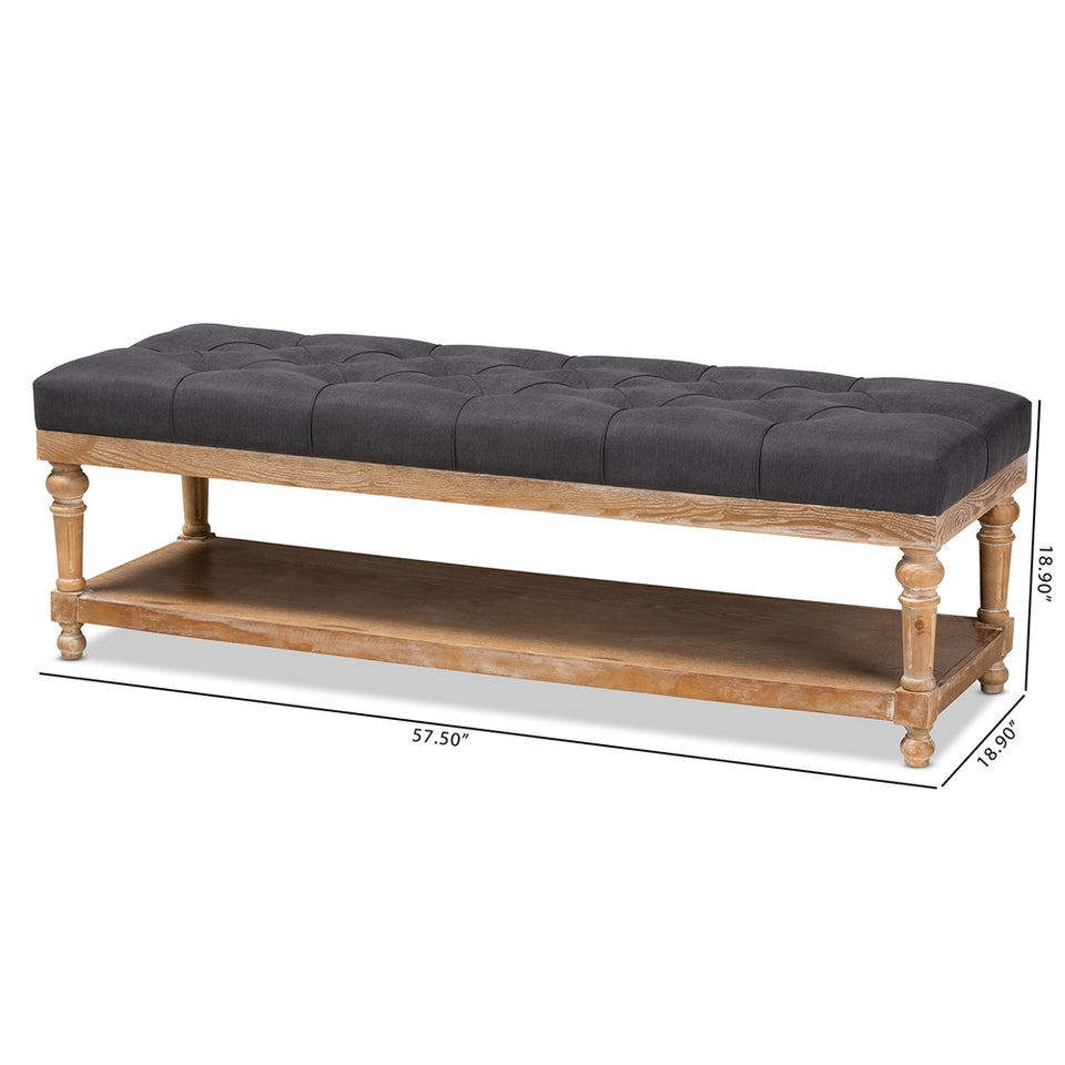 Linda storage bench.