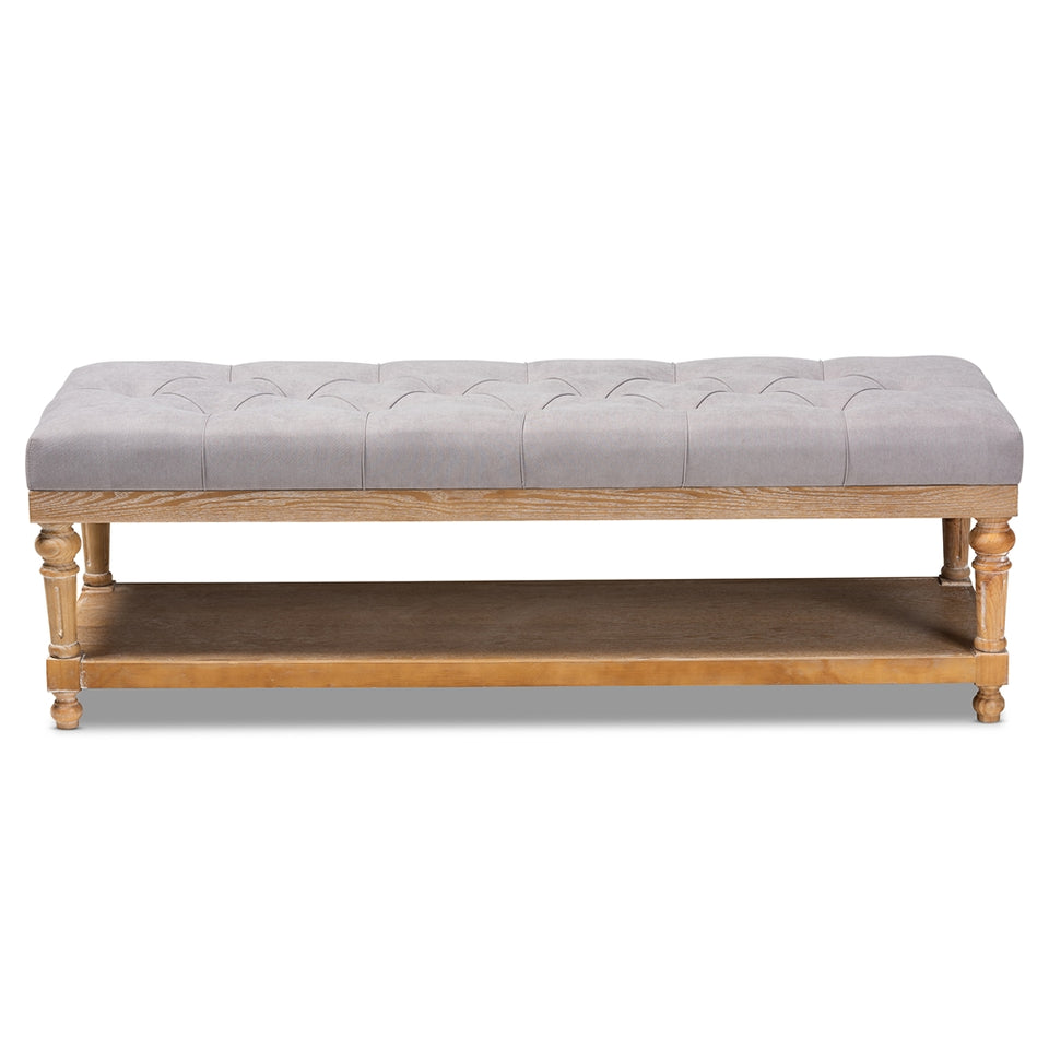 Linda storage bench.