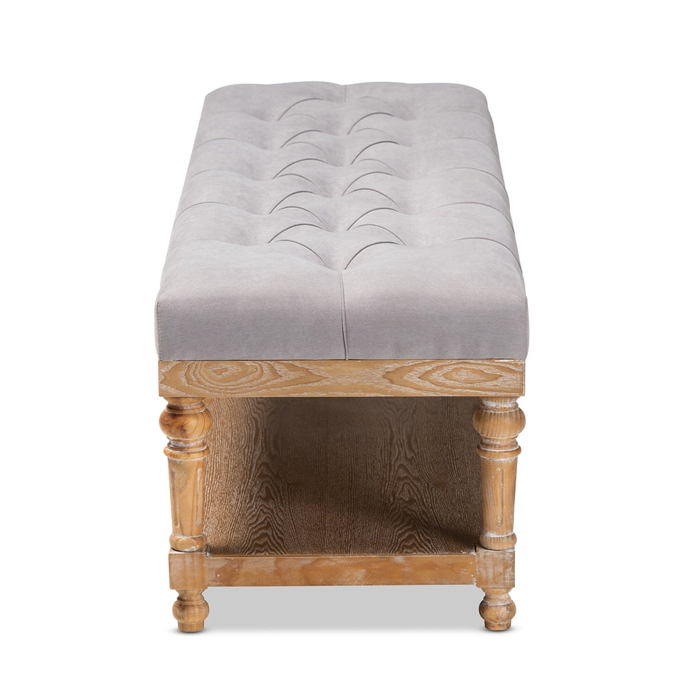 Linda storage bench.