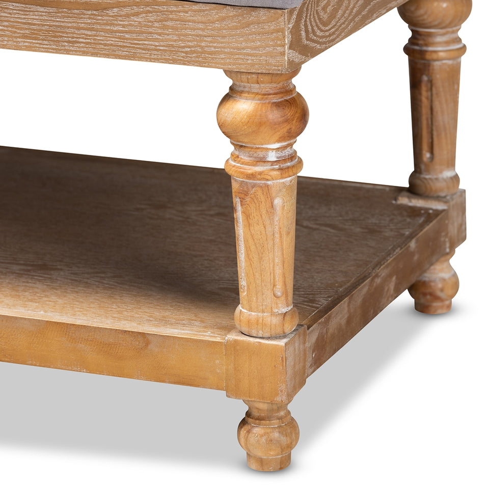 Linda storage bench.