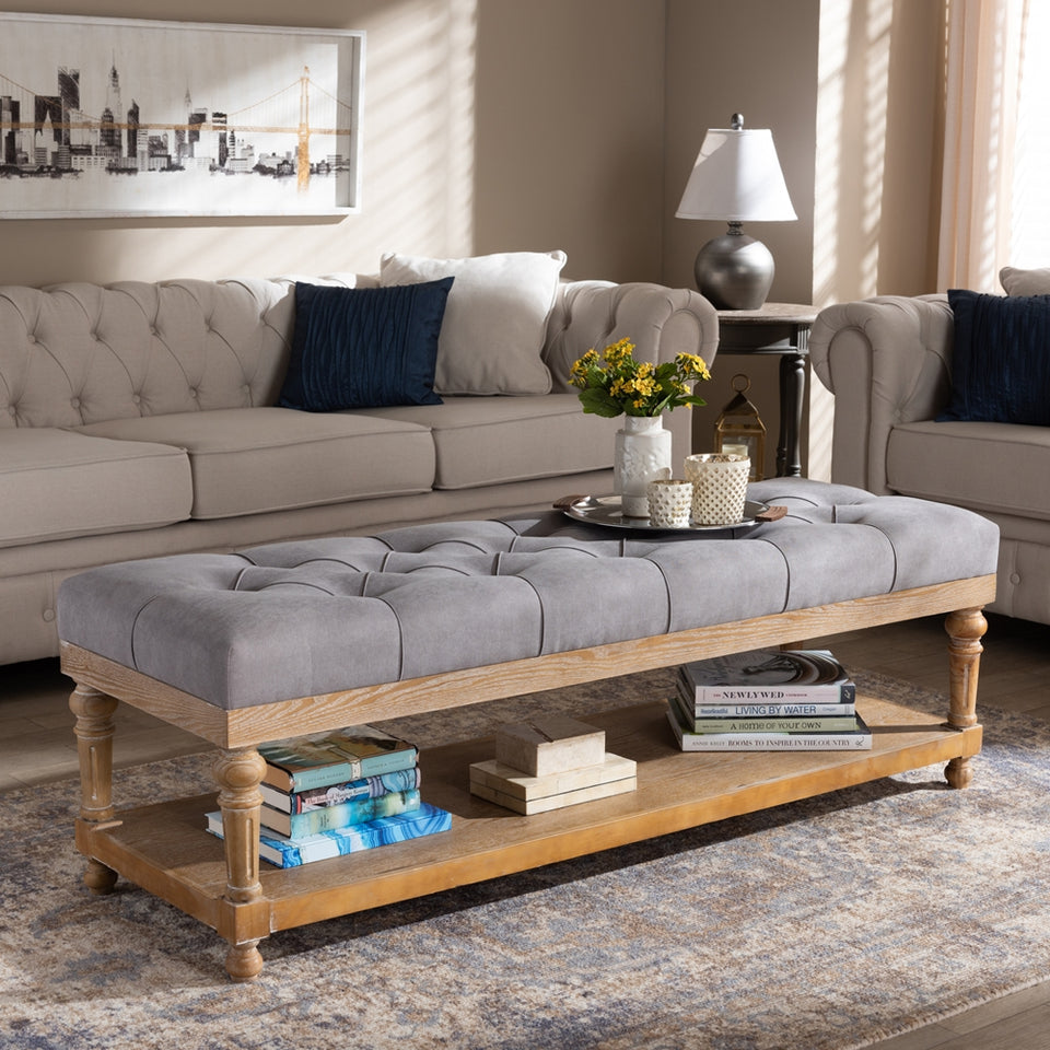 Linda storage bench.