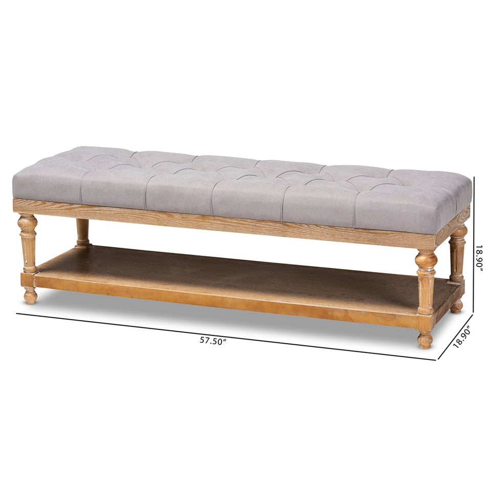 Linda storage bench.