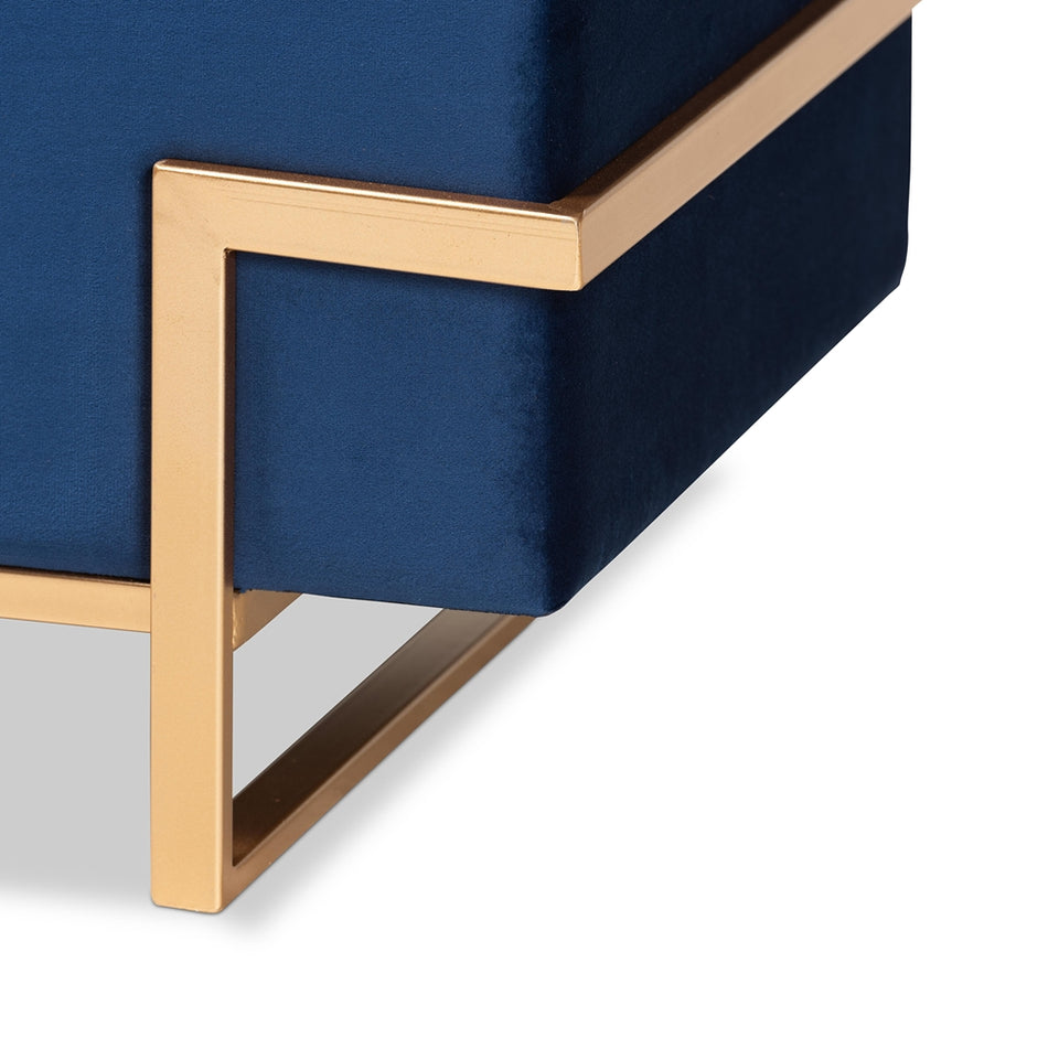 Parker glam Ottoman.