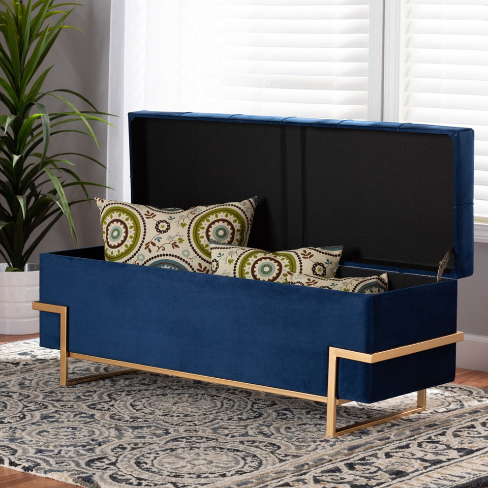 Parker glam Ottoman.