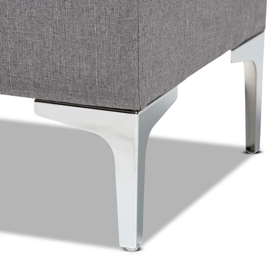Mabel modern storage ottoman.