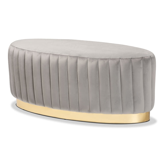Kirana glam and luxe ottoman.