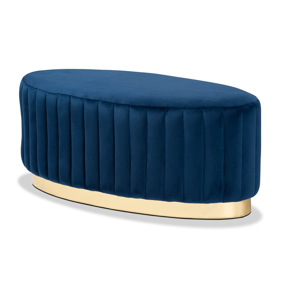 Kirana glam and luxe ottoman.