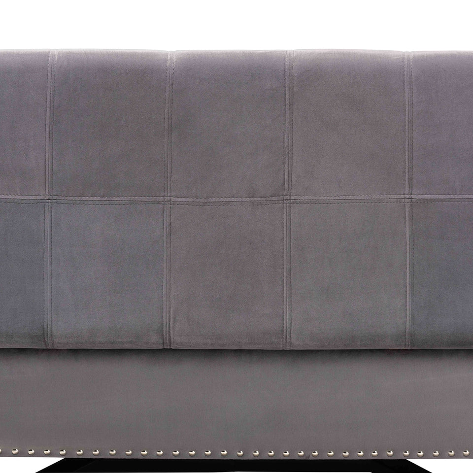 Esther modern storage ottoman.