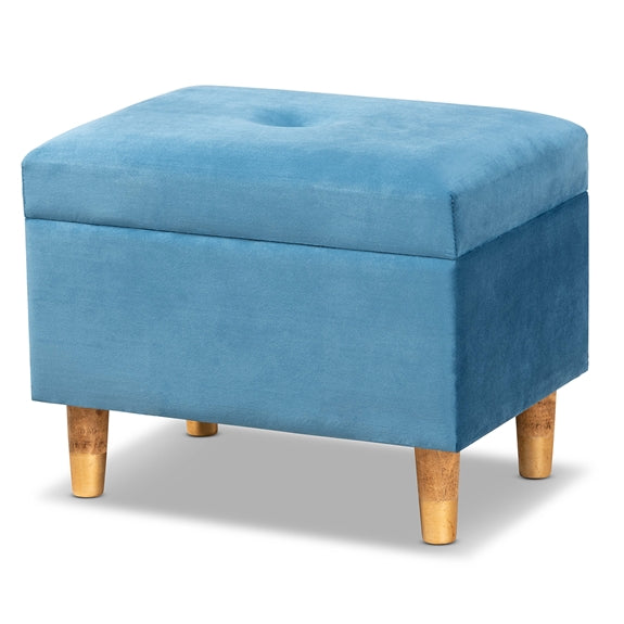Elias modern storage ottoman.