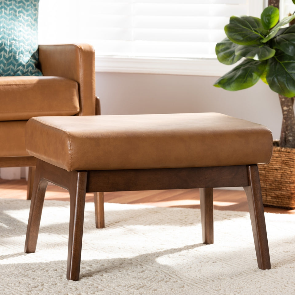 Bianca mid-century ottoman.