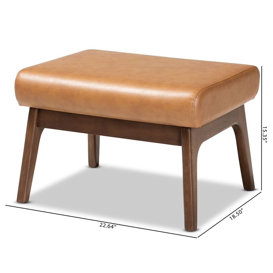 Bianca mid-century ottoman.