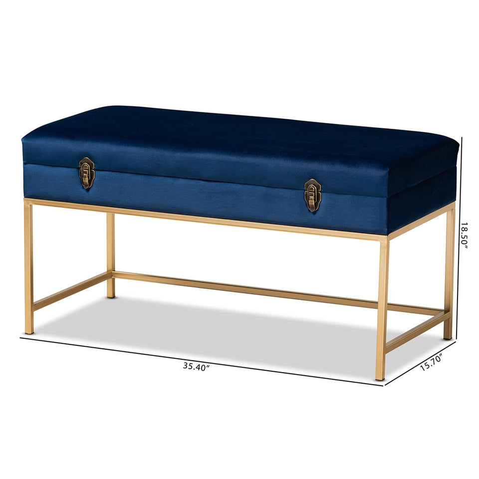 Aliana Long Storage Ottoman.
