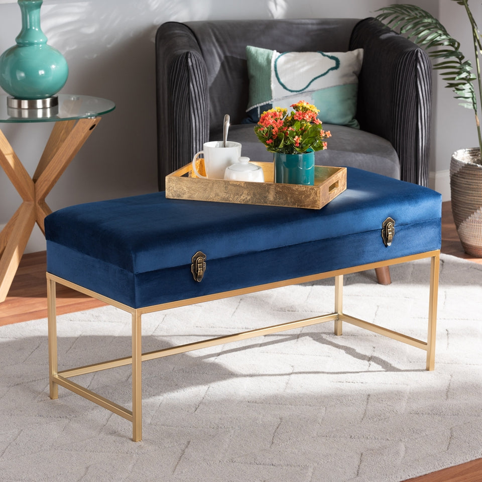 Aliana Long Storage Ottoman.
