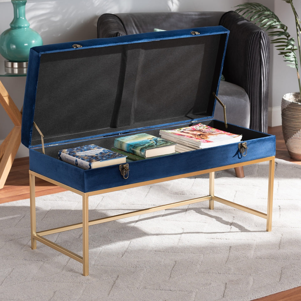 Aliana Long Storage Ottoman.