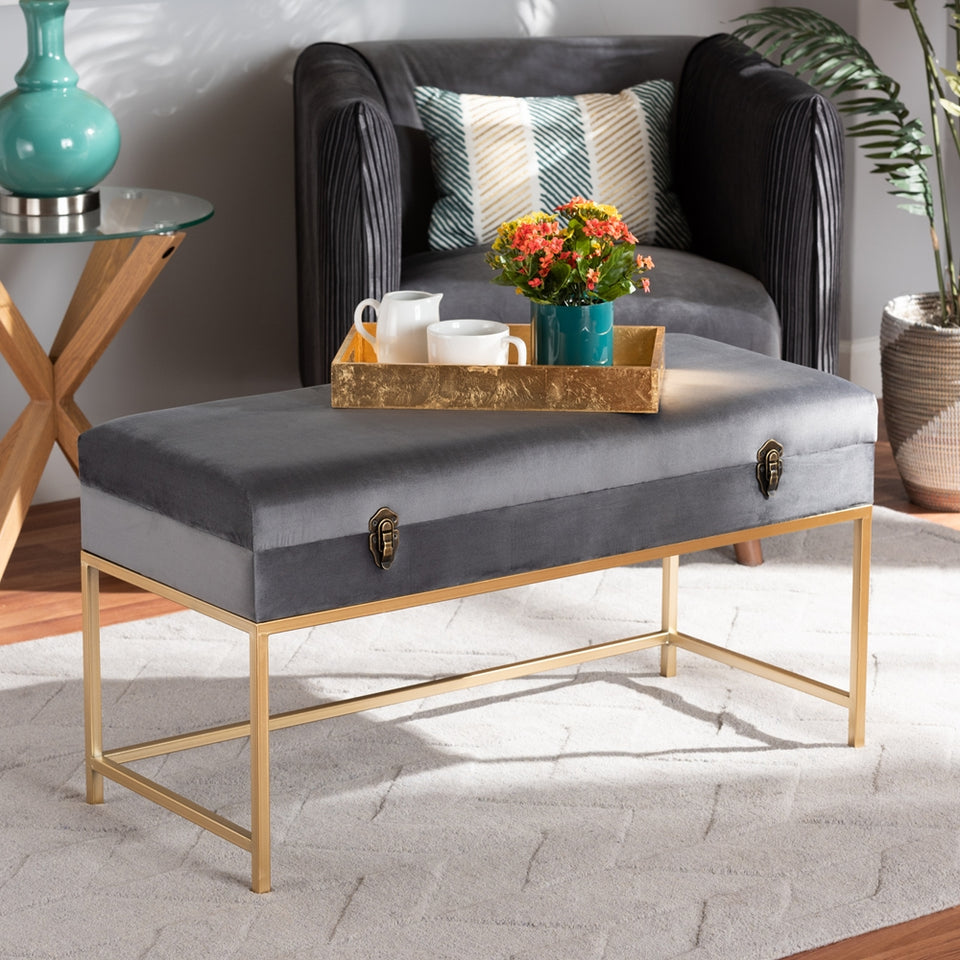 Aliana Long Storage Ottoman.
