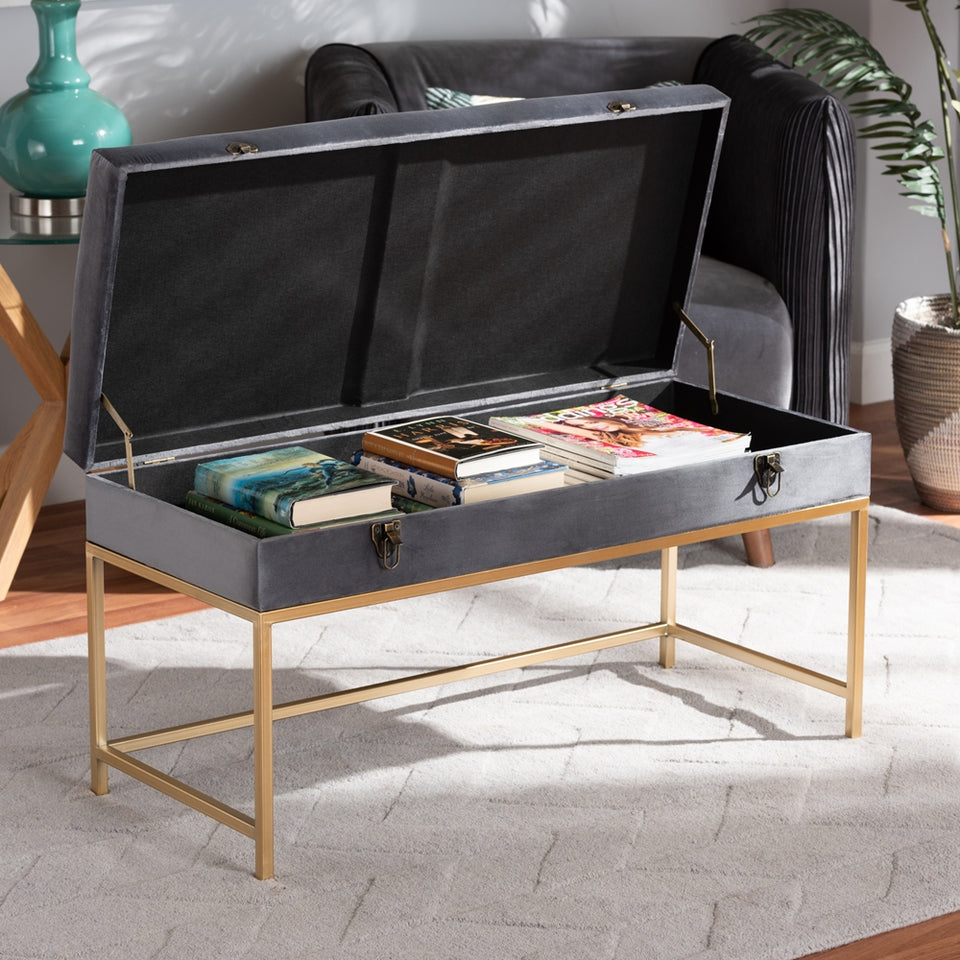 Aliana Long Storage Ottoman.