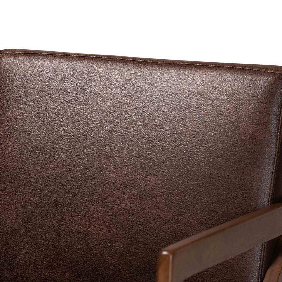 Christa mid-century modern transitional accent chair.