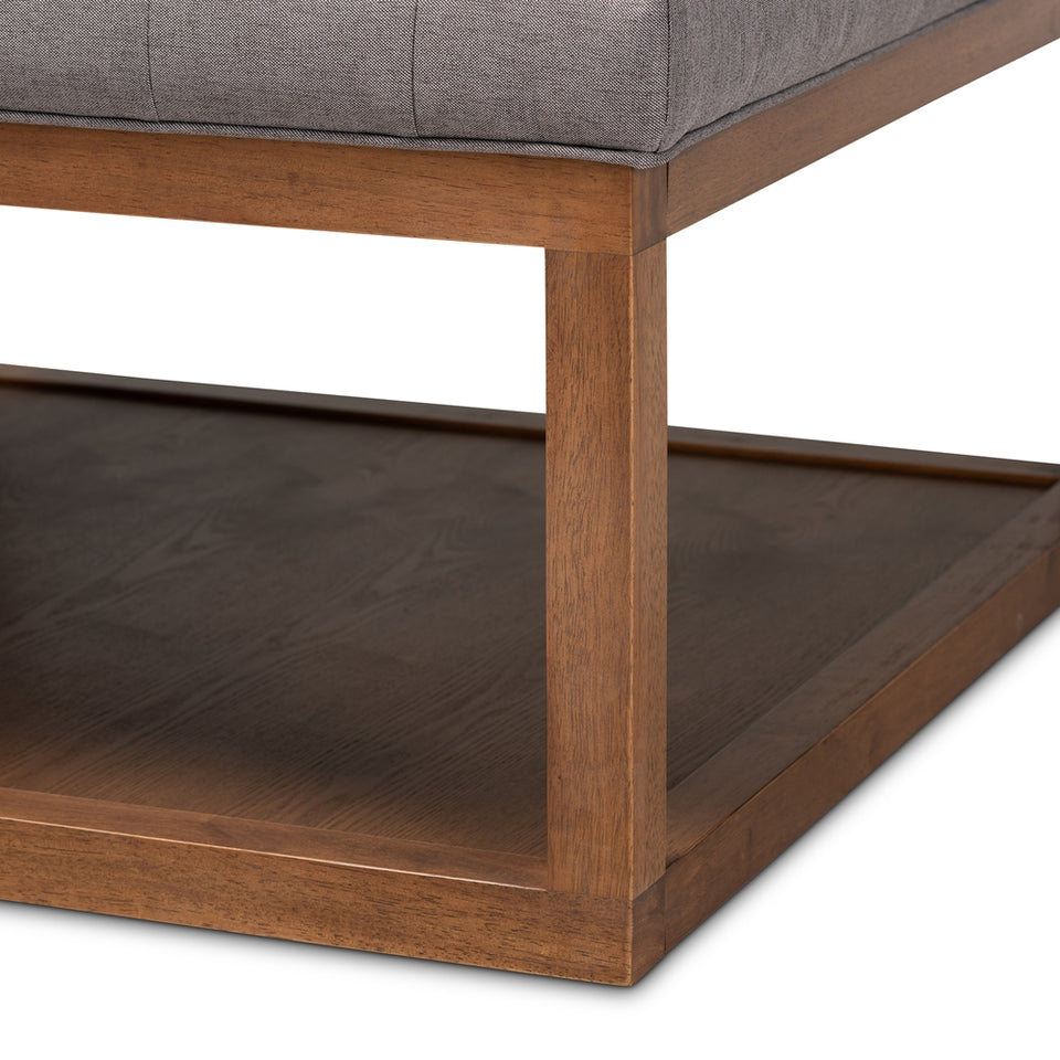 Alvere modern cocktail ottoman.