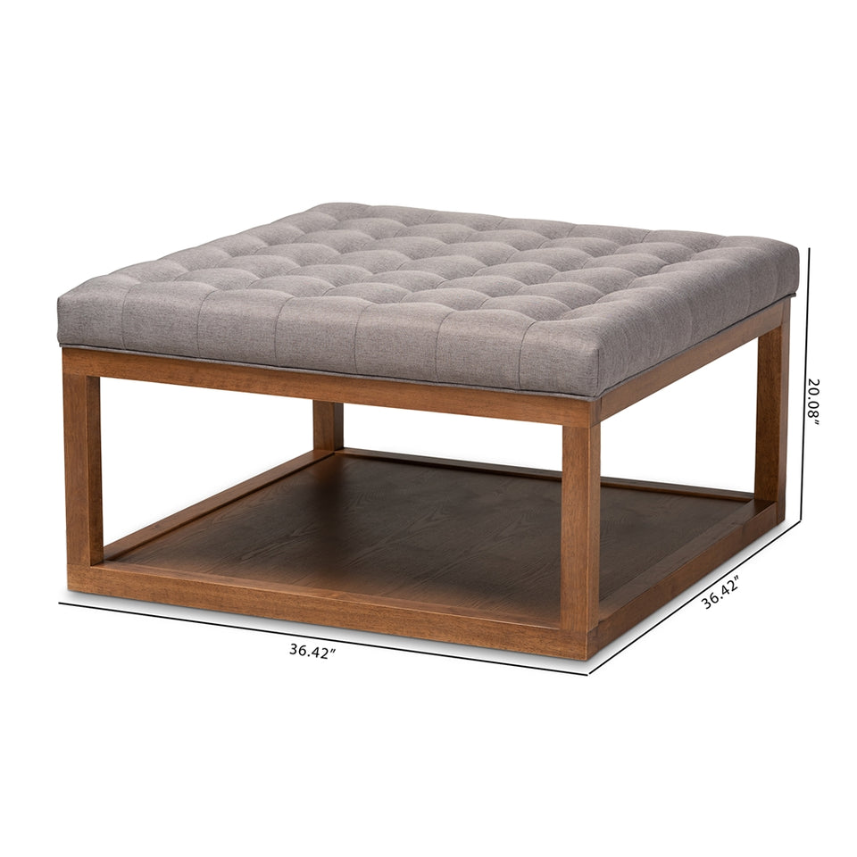 Alvere modern cocktail ottoman.