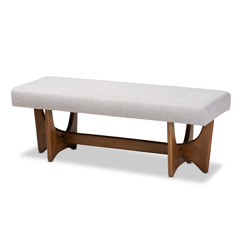 Theo mid-century modern bench.