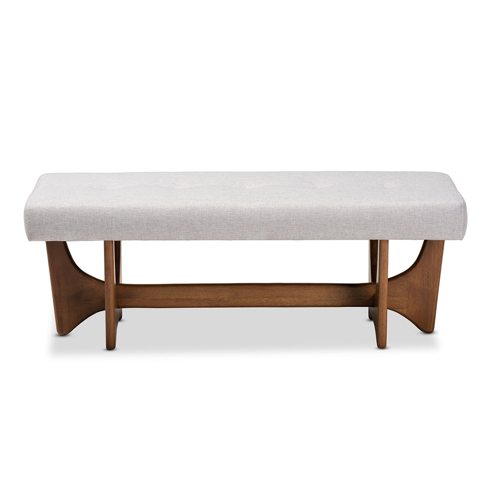 Theo mid-century modern bench.