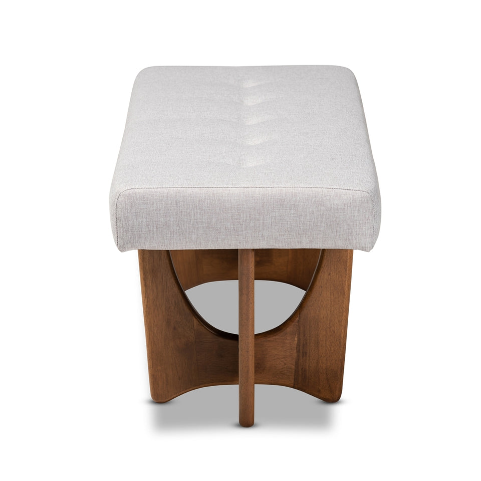 Theo mid-century modern bench.