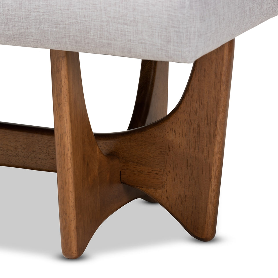 Theo mid-century modern bench.