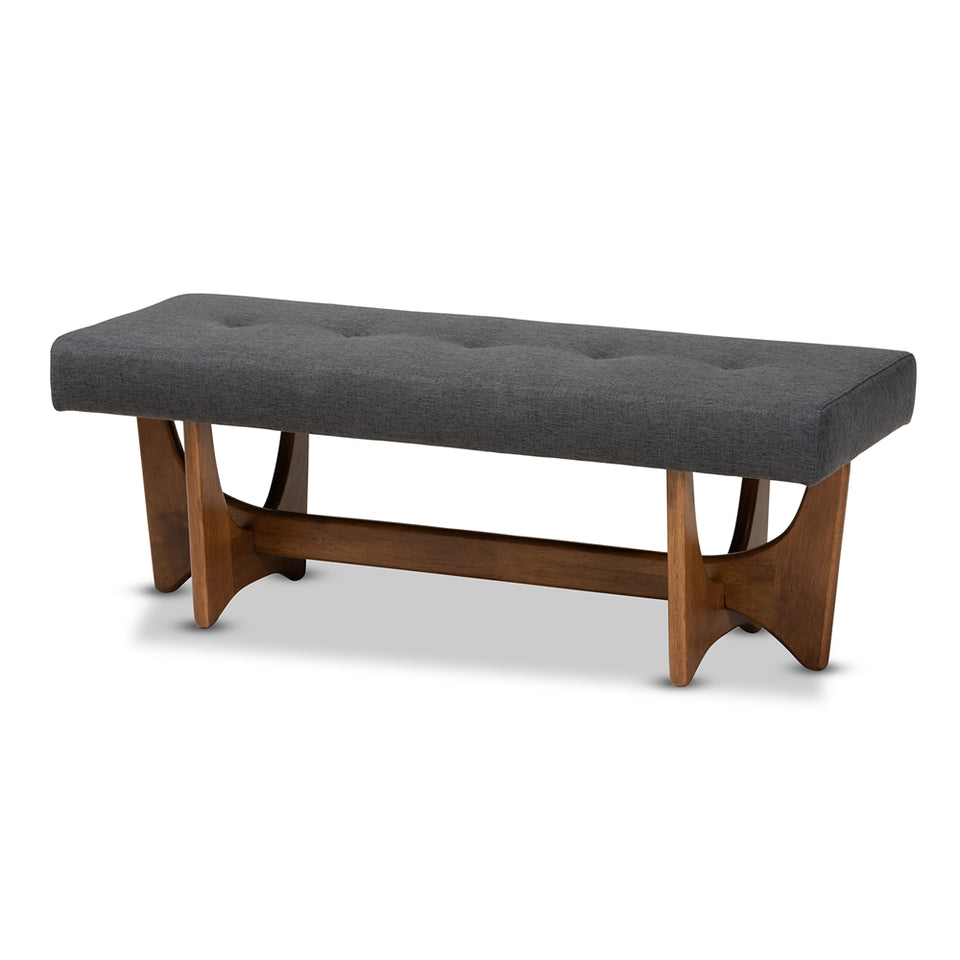 Theo mid-century modern bench.