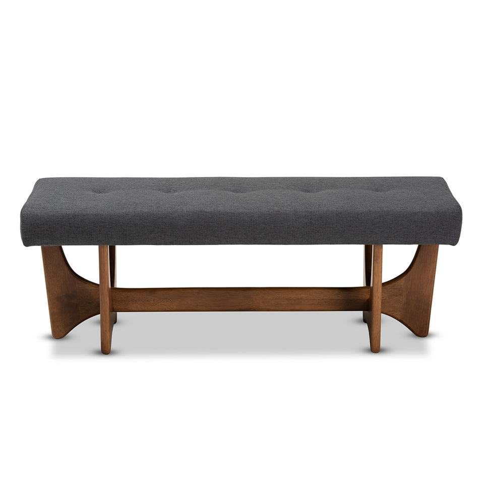 Theo mid-century modern bench.