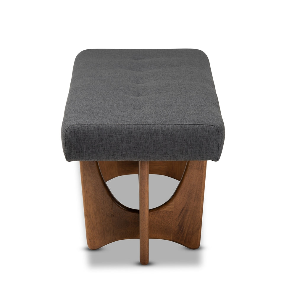 Theo mid-century modern bench.