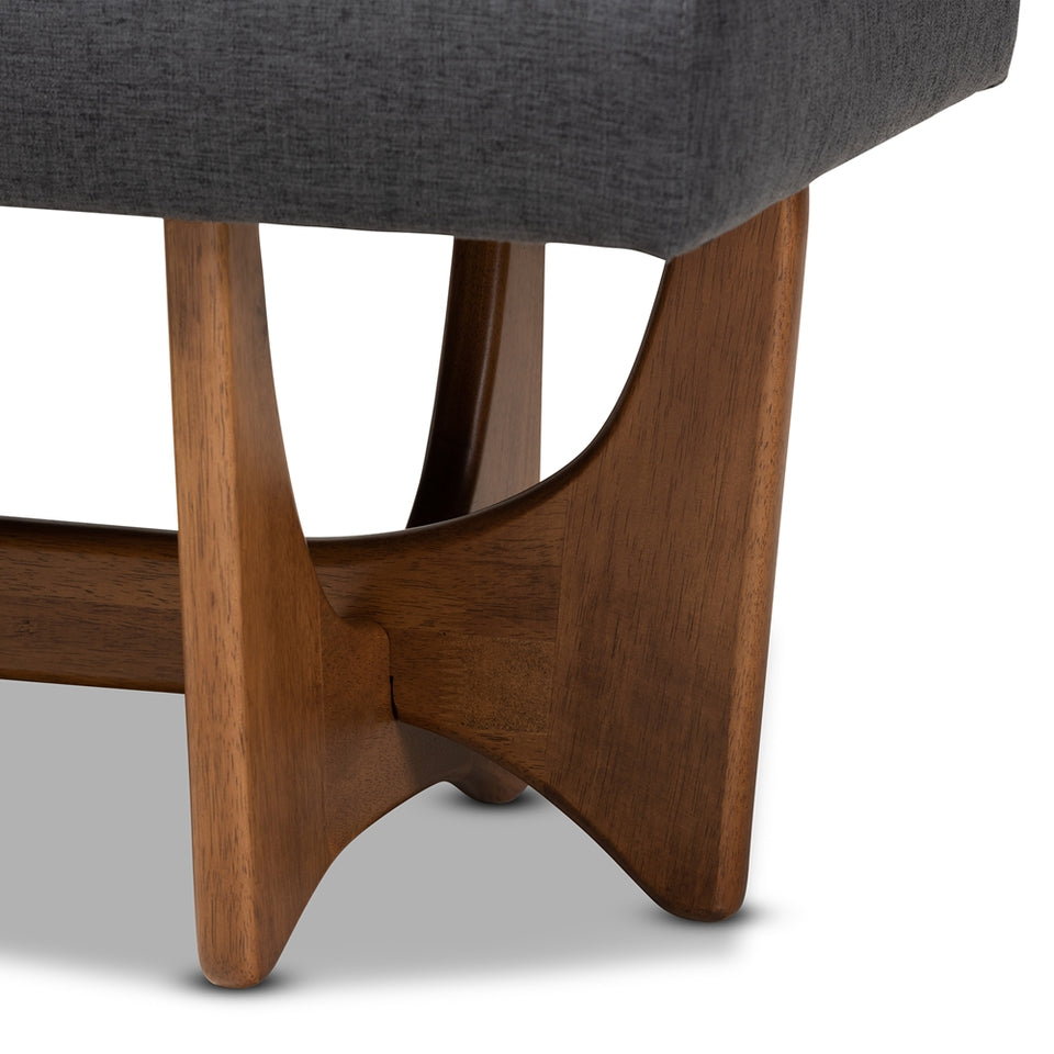 Theo mid-century modern bench.
