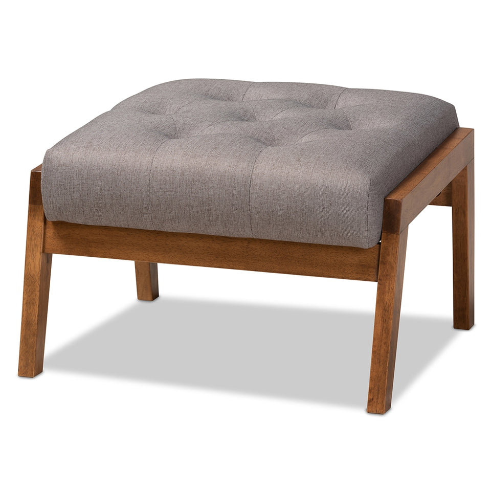Naeva mid-century modern footstool.