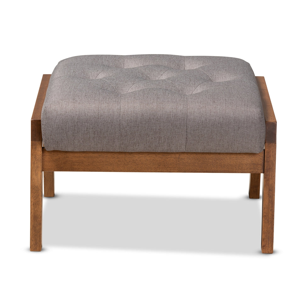 Naeva mid-century modern footstool.