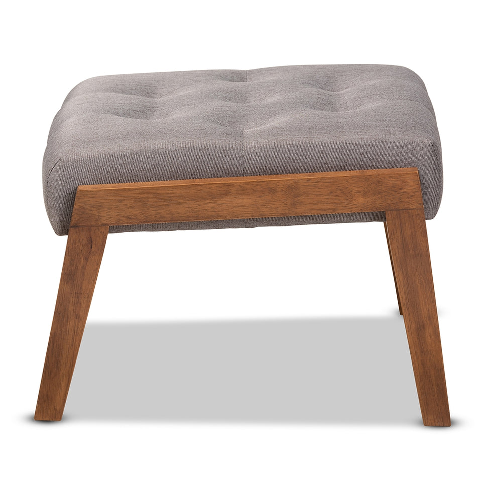Naeva mid-century modern footstool.