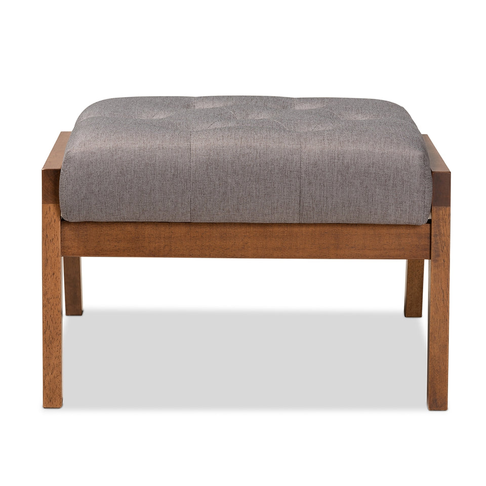 Naeva mid-century modern footstool.