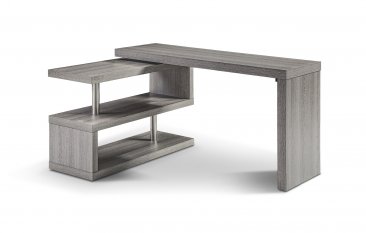 A33 Modern office Desk in Matte Grey.