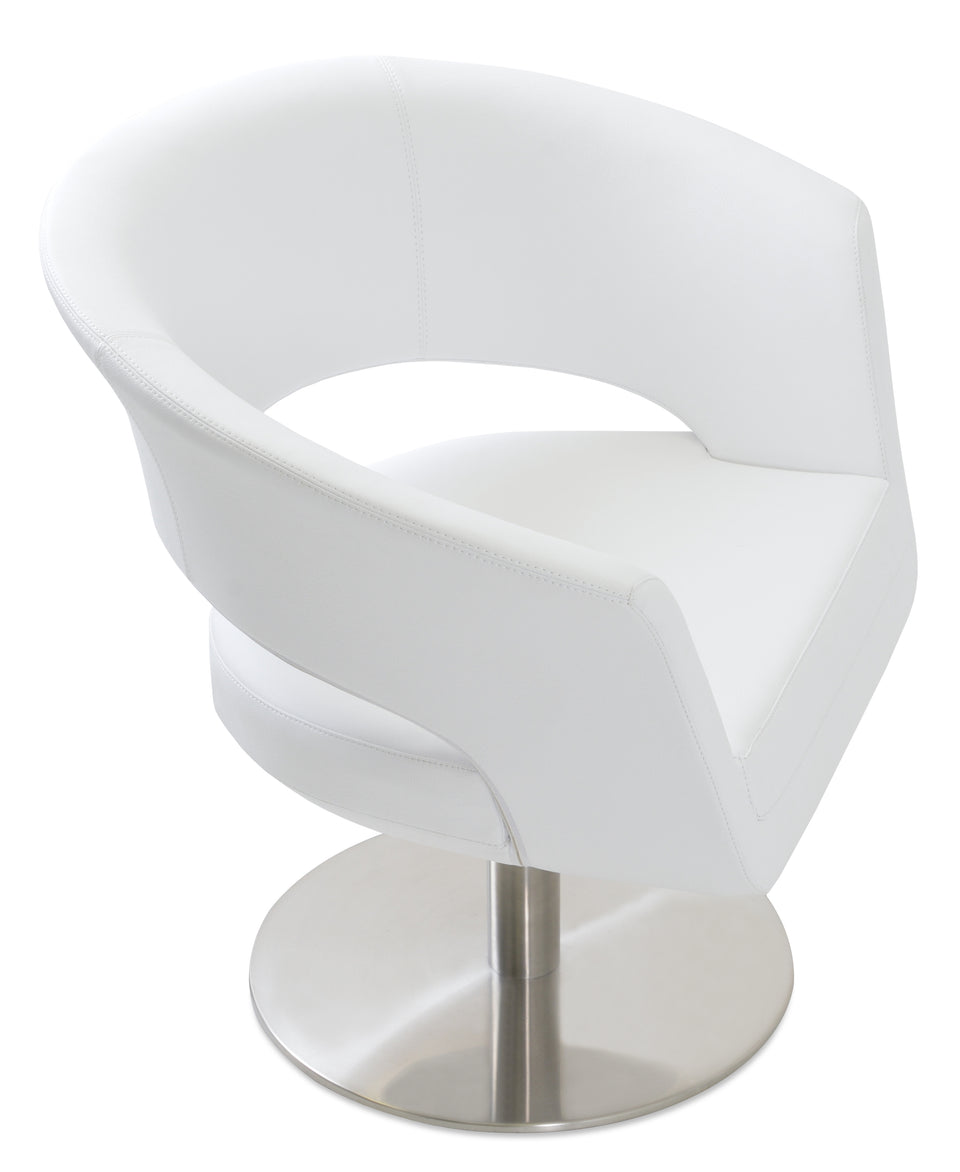 Ada Armchair Swivel Round.