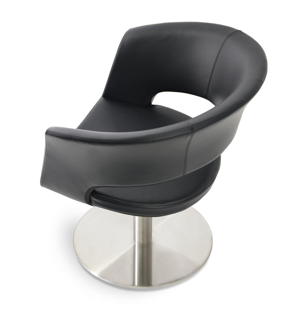 Ada Armchair Swivel Round.