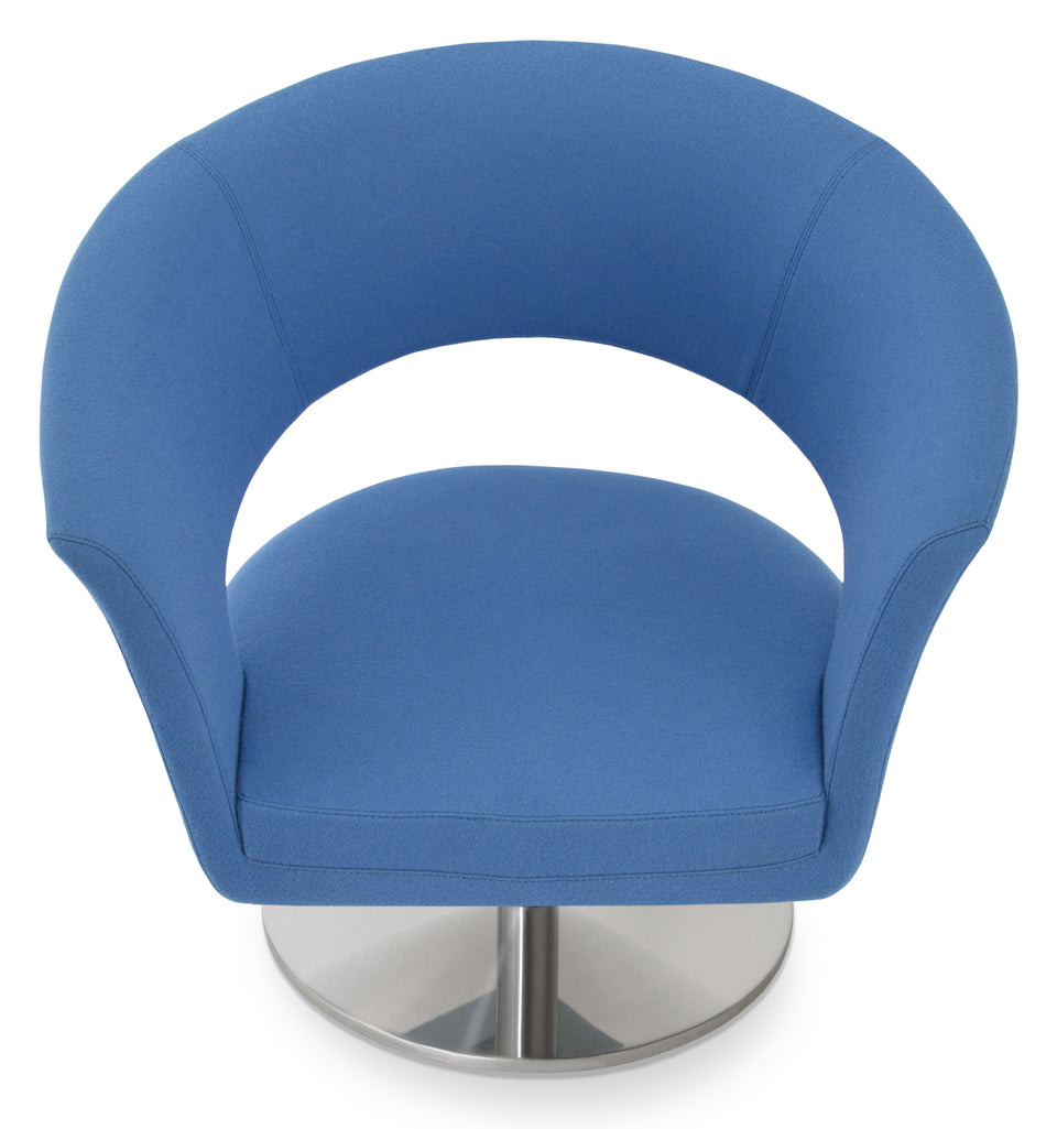 Ada Armchair Swivel Round.