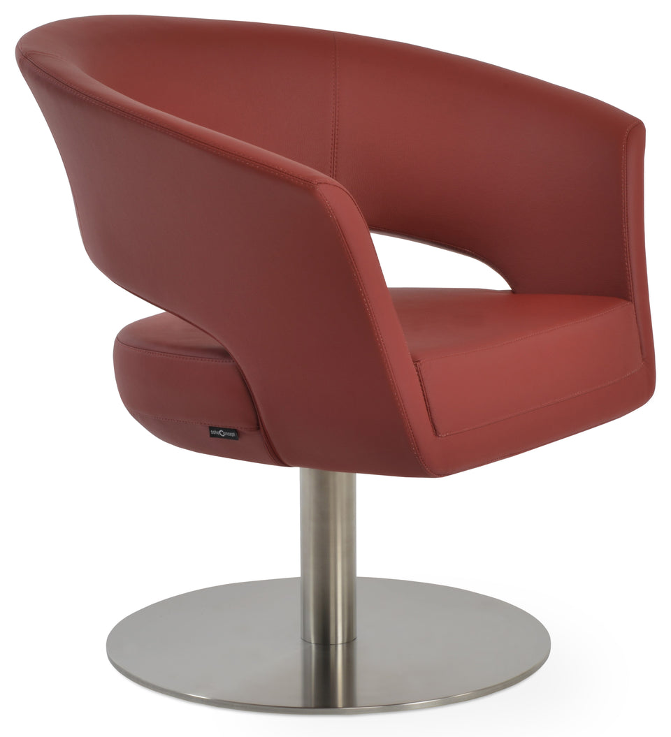 Ada Armchair Swivel Round.