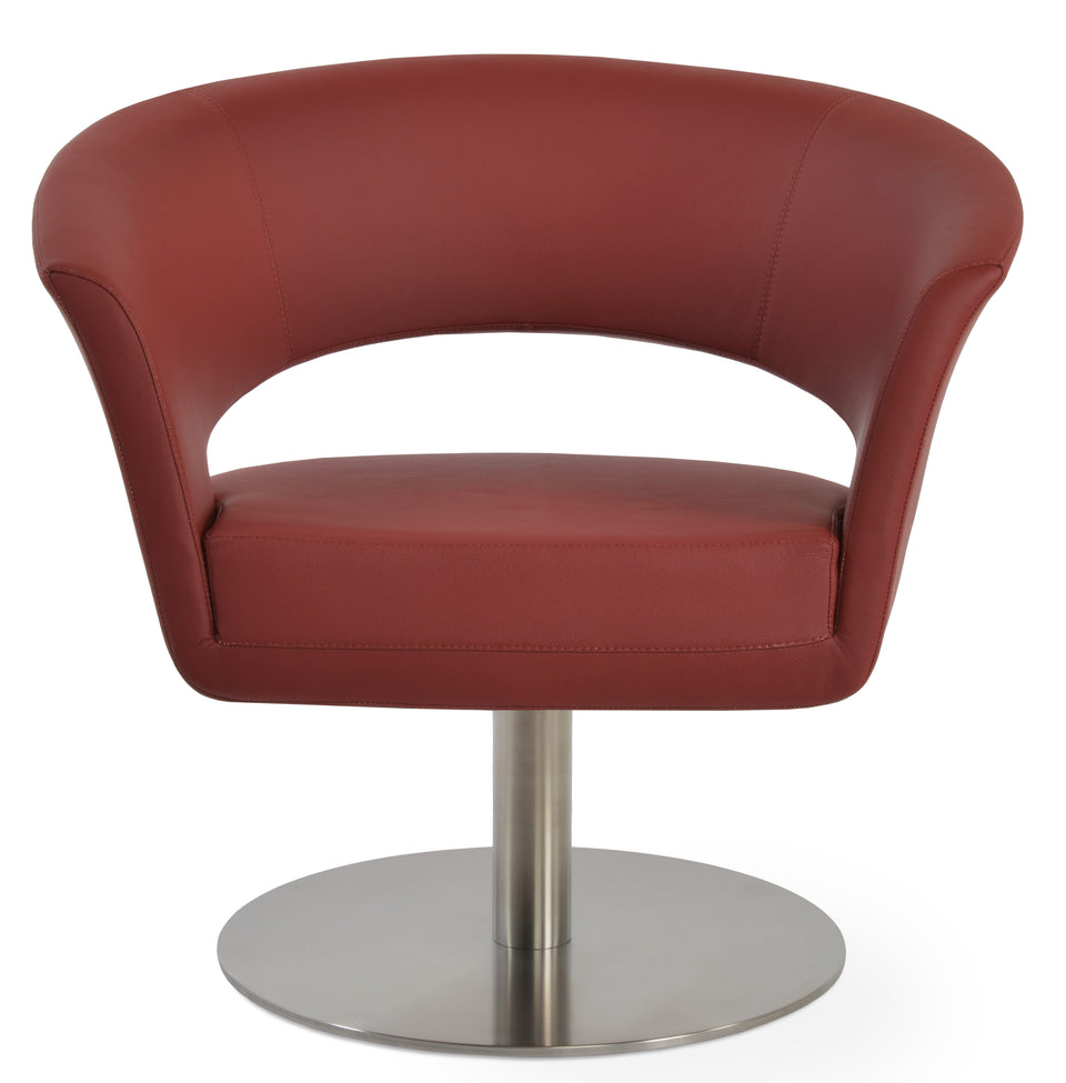 Ada Armchair Swivel Round.