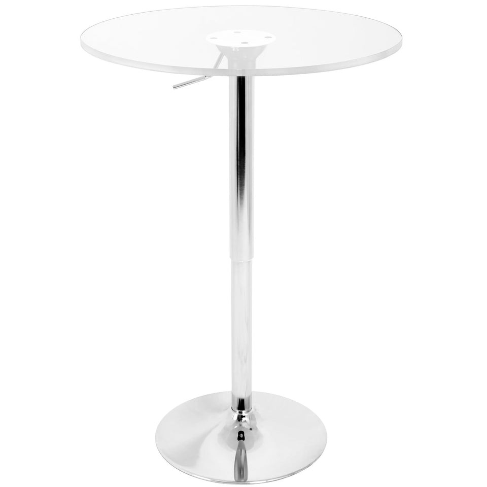 Adjustable Bar Table.
