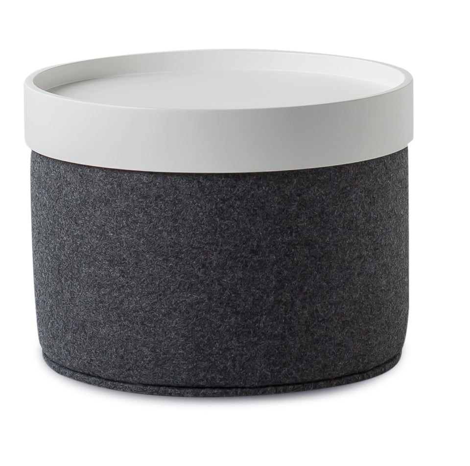 Celine Pouf-B 17.7" X 15.7".