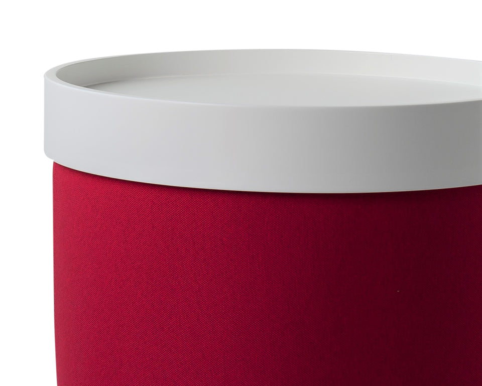 Celine Pouf-B 17.7" X 15.7".